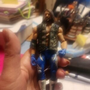 Action Figure with Blue and Black Outfit Phenomonal 1